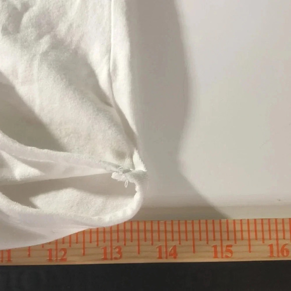 🌸NEW🌸 OLIVIA RAE High Cut Basic White Bodysuit. - Picture 5 of 6